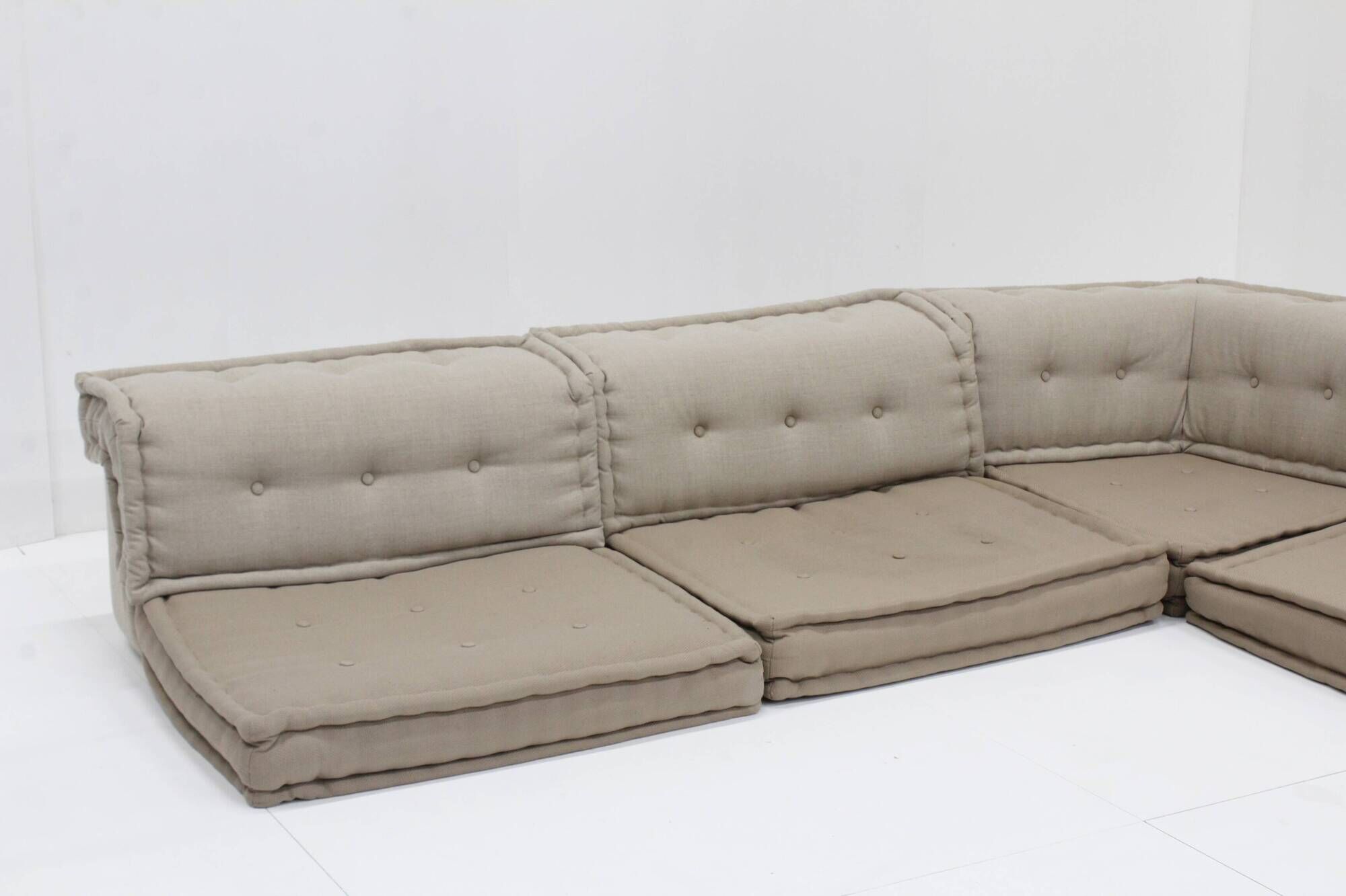 Roche Bobois Mah Jong sofa design by Hans Hopfer, set of 9