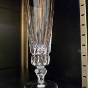 12 Saint-Louis Guernesey model champagne flutes in cut crystal