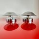 Functionalist table lamps, Napako, Czechoslovakia