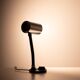 Egon hillebrand chrome goose neck table lamp 1970s