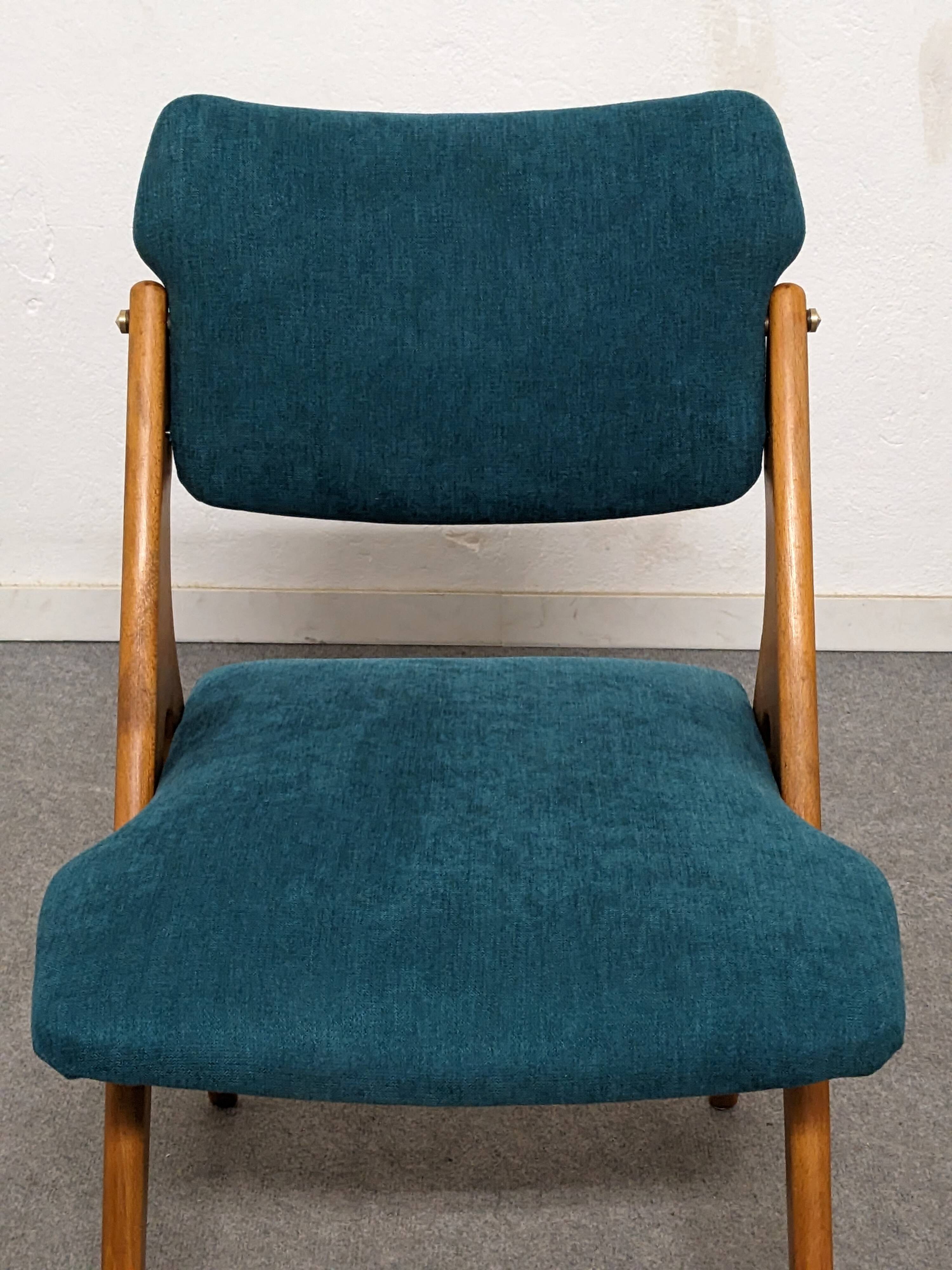 Vintage chair by Gérard Guermonprez, Godfrid edition, circa 1960