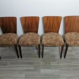 Art Deco Style Dining Chairs by Jindrich Halabala