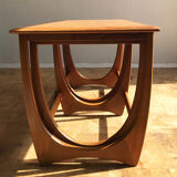 Sets of 3 teak coffee tables edition G plan from the 1960s.