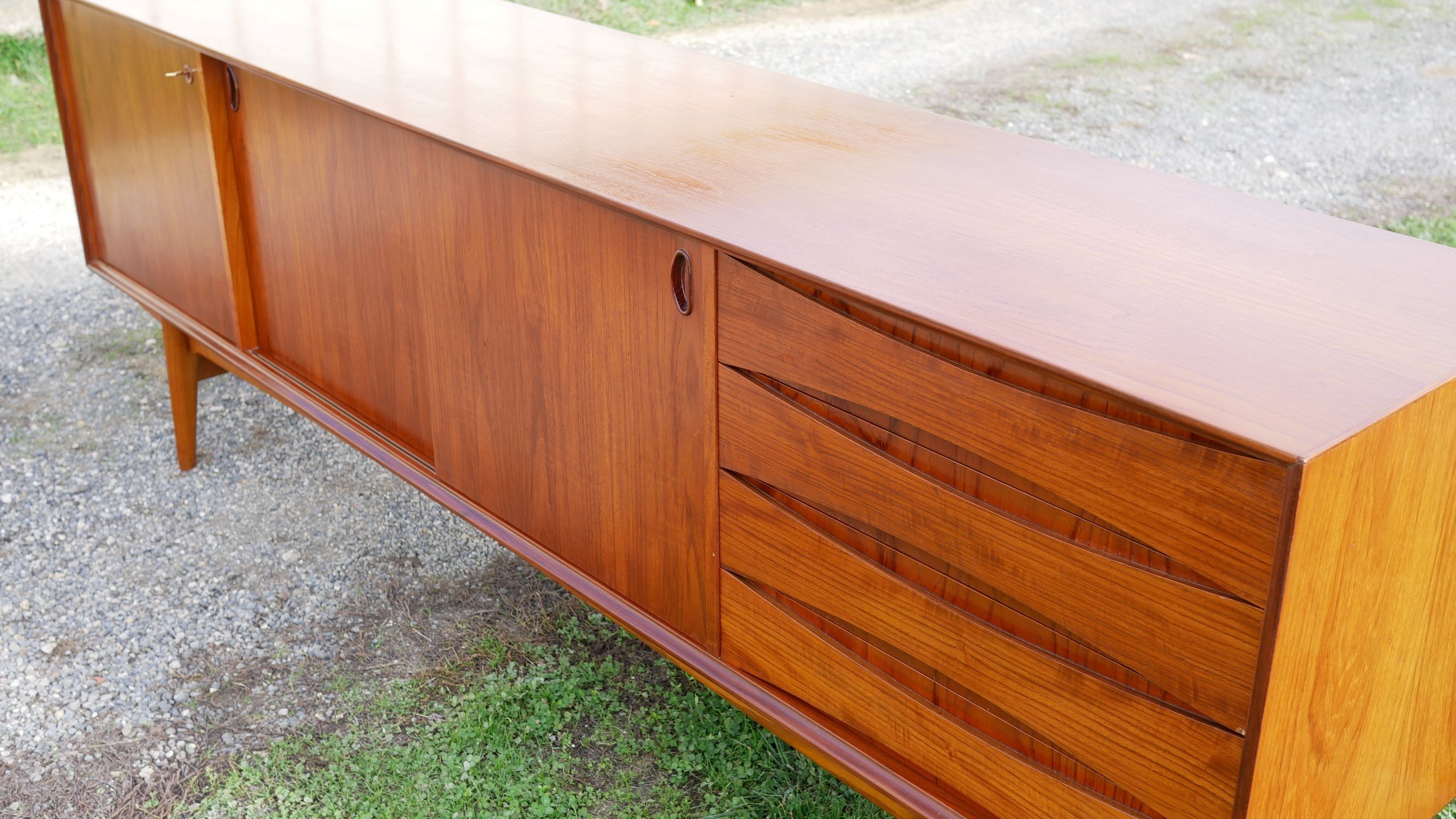 Sideboard teak by Oswald Vermaercke for V-type, 60 years