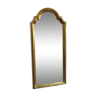 Miroir ancien bois doré