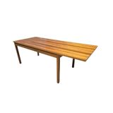 Table scandinave extensible en teck des années 60