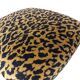 Pair of leopard velvet stools mid-century, Europe, 1960s