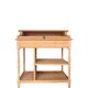 Bureau secrétaire console bois clair vintage Alphonse avec tiroir