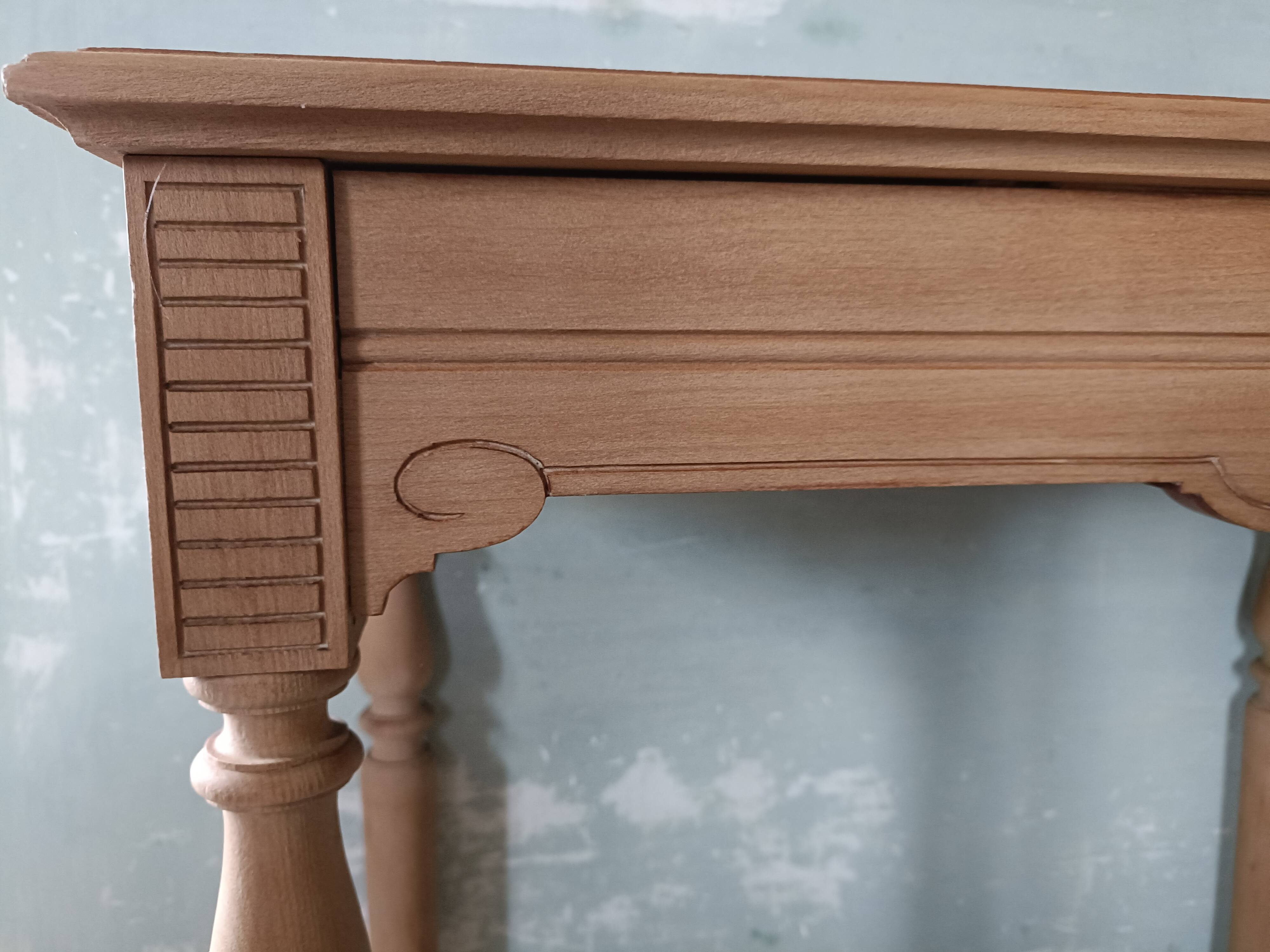Renovated console/side table
