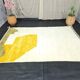 Handmade Moroccan natural wool rug size 200 x 300 cm