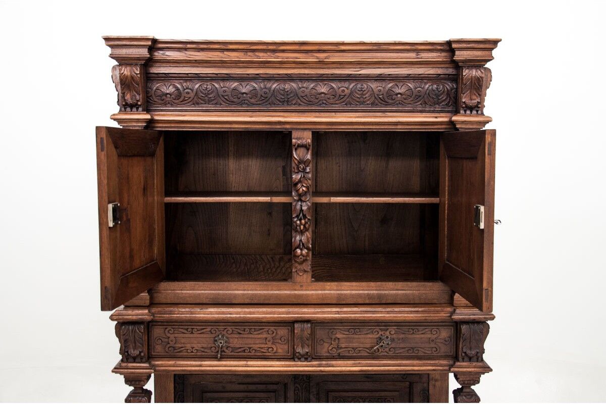 Antique renaissance cabinet