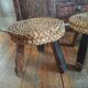Pair of Audoux Minet stools. 1950.