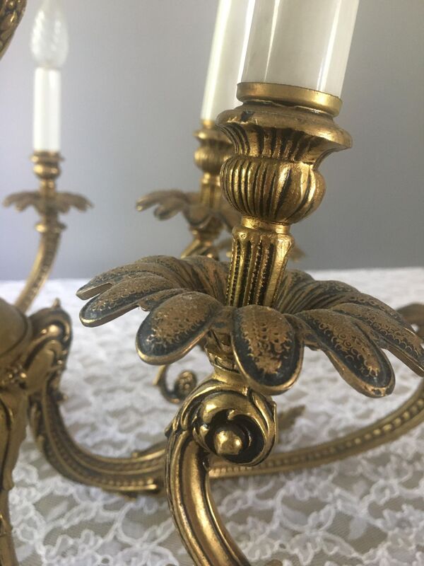Lustre en bronze