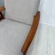 1960s vintage Danish mid-century teak armchair