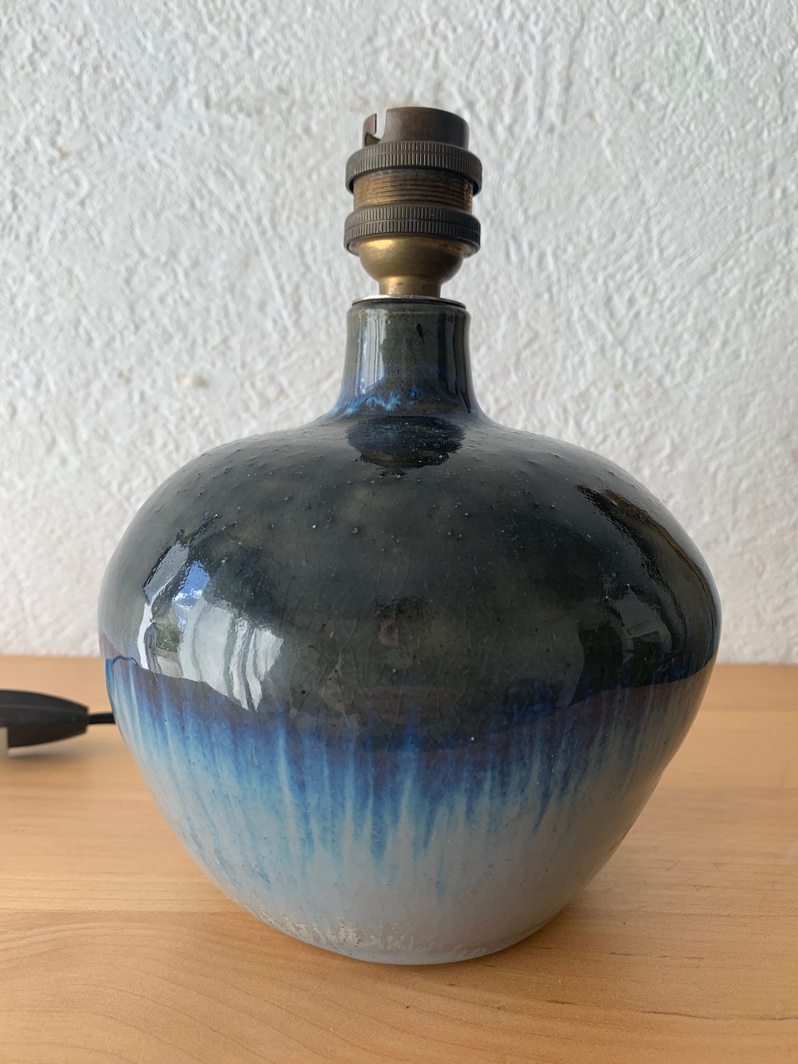 Stoneware lamp