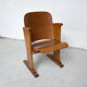 Wooden cinema seat, 1950