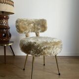 Pelfran chairperson in cream moumoute