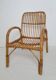 1960s rattan armchair
