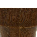 Vintage umbrella holder wooden basket storage 1960 minimalist design