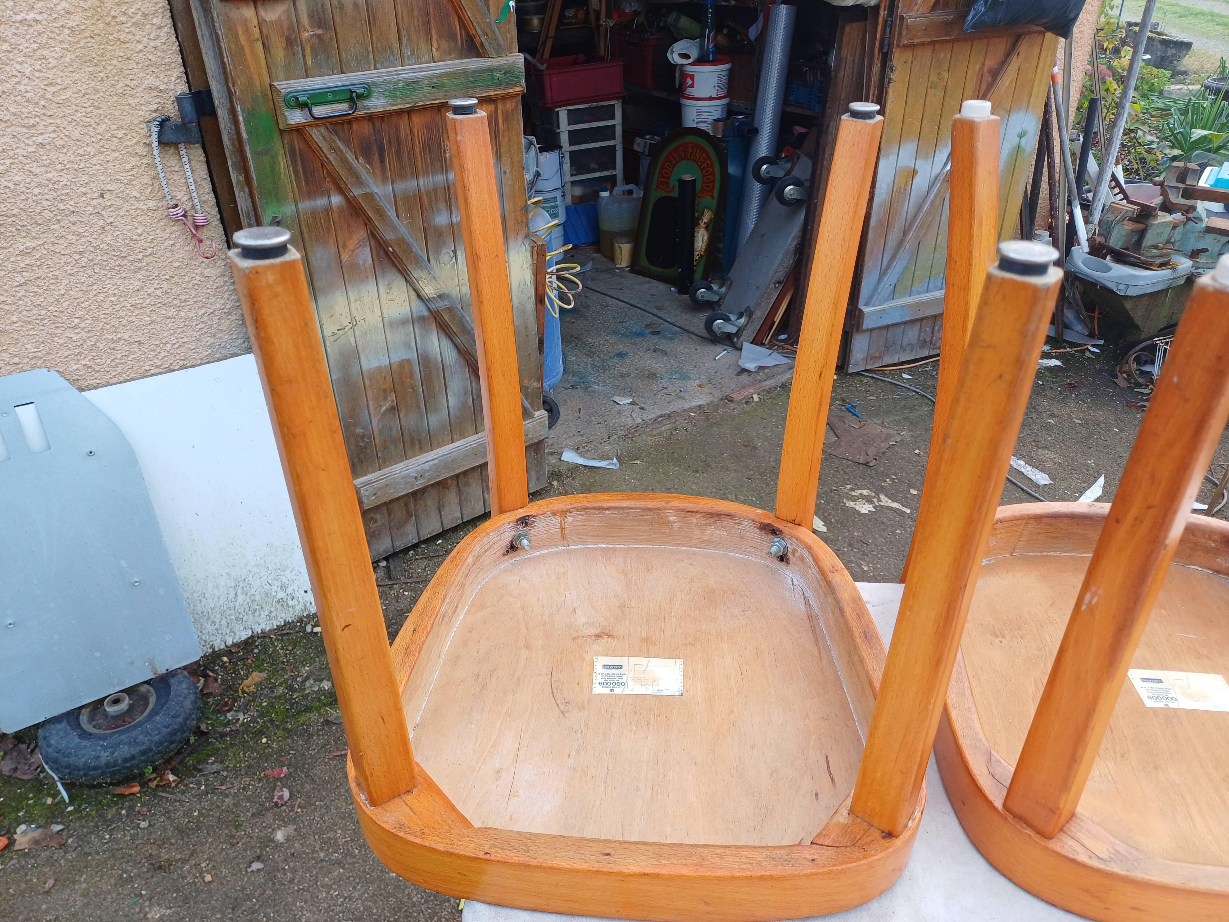 Pair of Baumann Bistro Chairs
