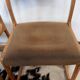 6 chairs Baumann vintage sled