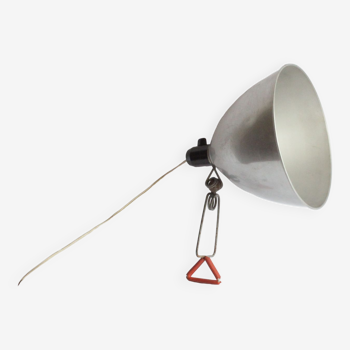 Industrial clamp lamp, 1960s