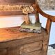 farm bench, fireplace bench