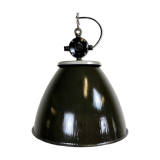 Vintage industrial factory lamp, 1960s