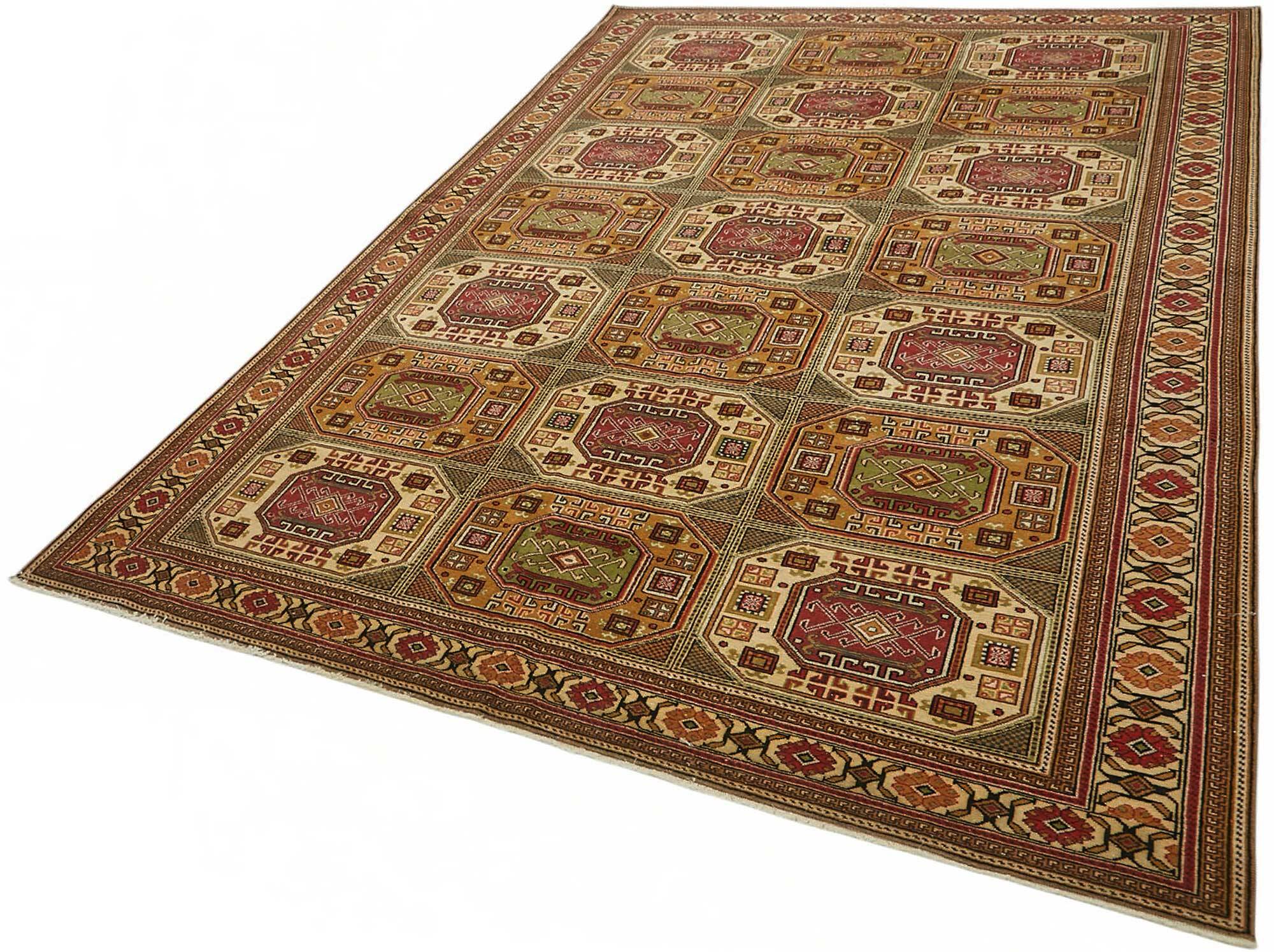 Turkish Wool Vintage Kayseri Rug 195 cm x 295 cm