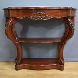 Mahogany Console, Napoleon III Period – Part 2 of the 19th Century