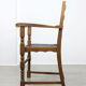 Chaises médiévales vintage en chêne, lot de 4