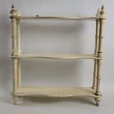 Painted wooden shelves Napoleon III