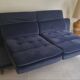 Canapé Vice Versa Home Salons – Velours bleu nuit – Excellent état