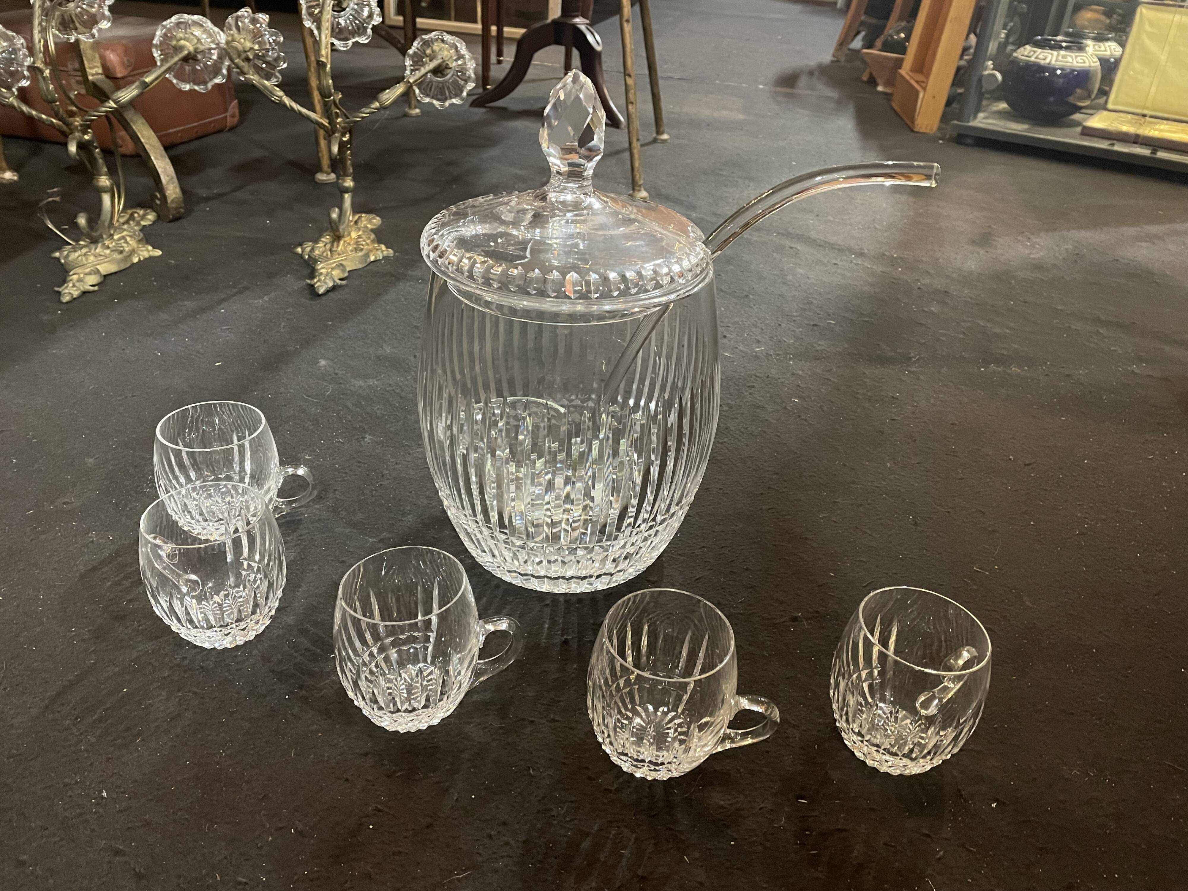 St Louis Crystal Punch Service
