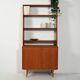 Scandinavian teak bookcase with cabinet, 1950s–1960s