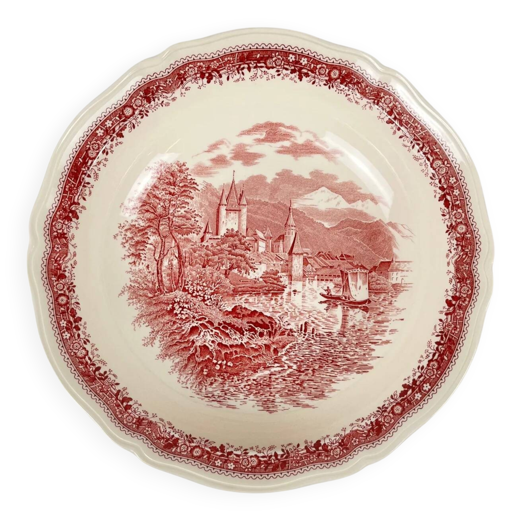 "Bowl 'Burgenland', Villeroy & Boch, red"