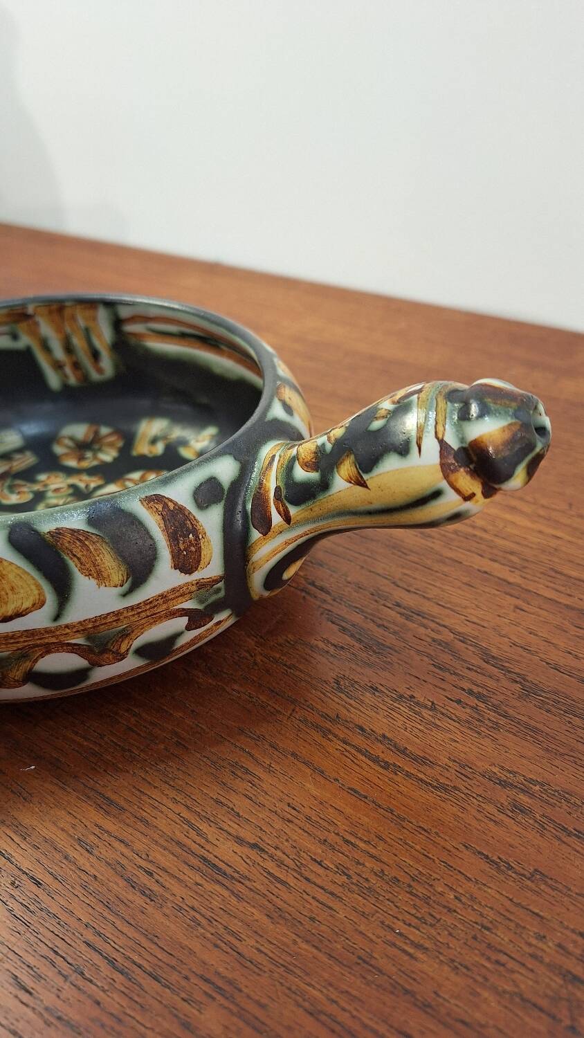 Paul Yvain Quimper fondue pot or empty pocket