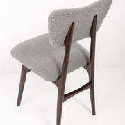 Grey Bouclé Chair from the 20th Century, 1960s