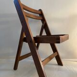 Wooden folding chair for children