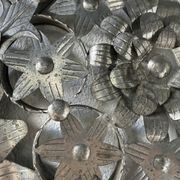Miroir mexicain vintage en métal