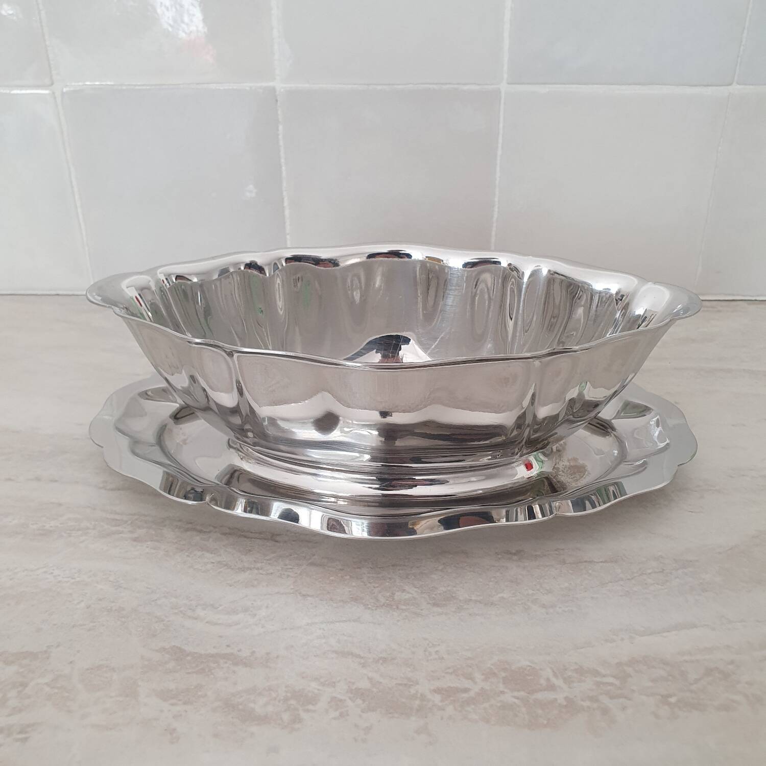 Remy Letang / 18/10 stainless steel gravy boat