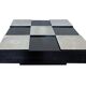 Table Basse Vintage à Damier • Space Age • 1970