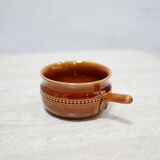 Series of 6 vintage Scandinavian ceramic cups by Höganäs Keramik