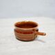 Series of 6 vintage Scandinavian ceramic cups by Höganäs Keramik