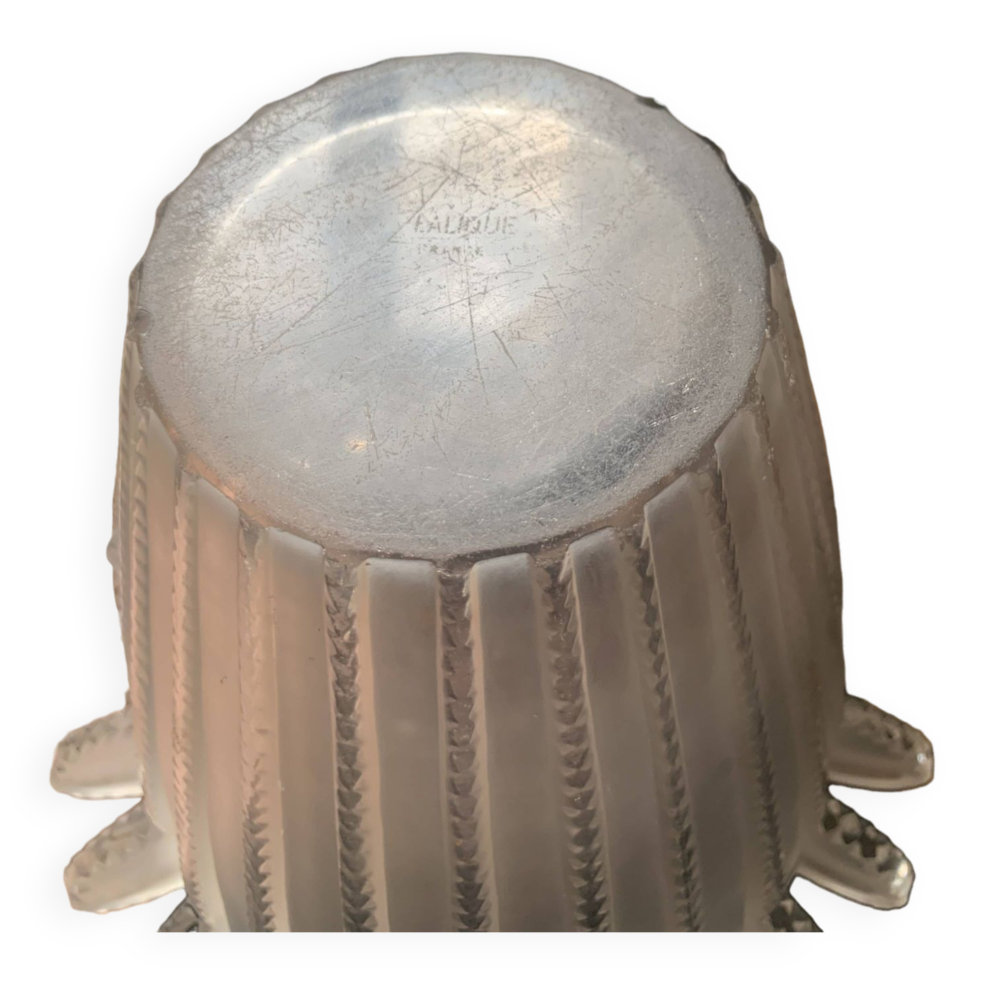 Vase René Lalique model Royat