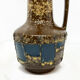 1970s mid-century modern ceramic vase VEB Haldensleben, Germany