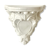 Wall console ceramic shelf