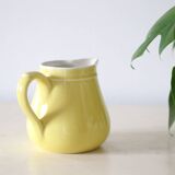 Ceramic creamer, vintage, France, 1950