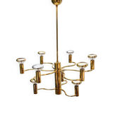 Solid brass chandelier