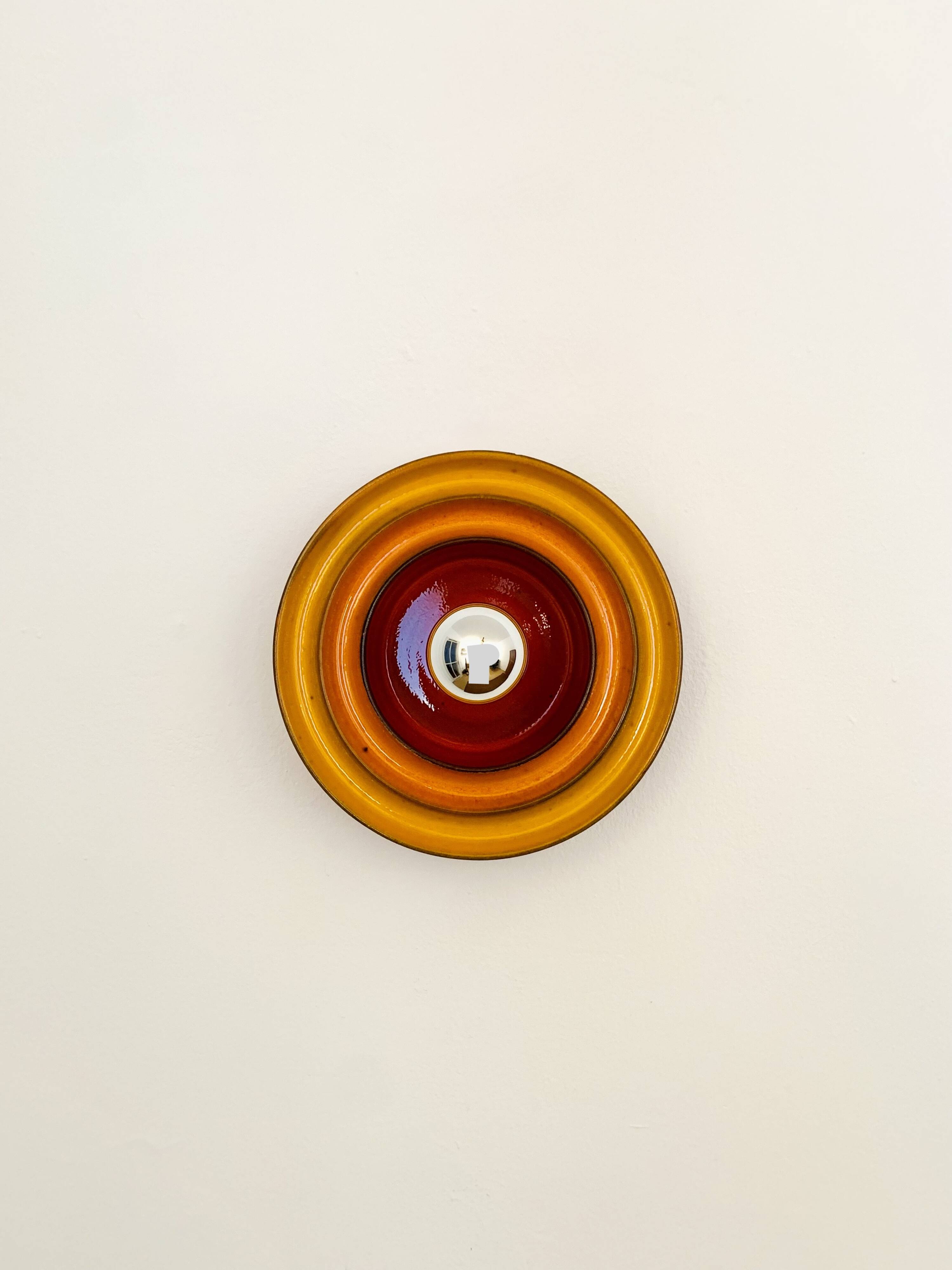 Set of 2 Ceramic Wall Lamps